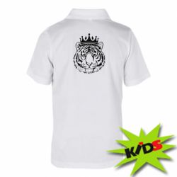 Детское поло Папа-Тигр - PrintSalon