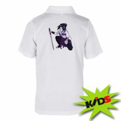 Детское поло Sasuke with katana - PrintSalon