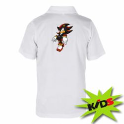 Детское поло Shadow the hedgehog - PrintSalon