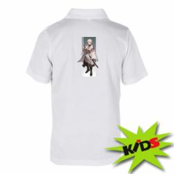 Детское поло Standing Kazuha - PrintSalon