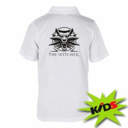 Детское поло The witcher wolf - PrintSalon