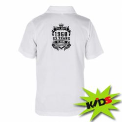 Детское поло Ваш месяц, год рождения (на английском) - PrintSalon