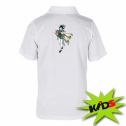 Детское поло Venti Genshin Impact - PrintSalon