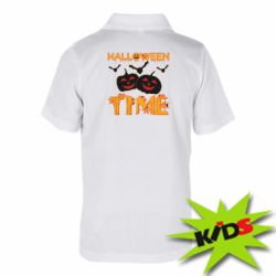 Детское поло Время Хэллоуина - PrintSalon