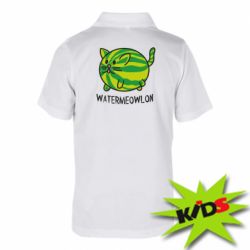Детское поло Watermeowloon - PrintSalon