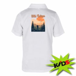 Детское поло Wild nature - PrintSalon