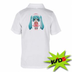 Детское поло Winter Hatsune Miku - PrintSalon
