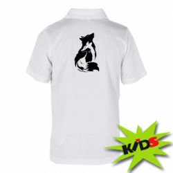 Детское поло Wolf And Fox - PrintSalon