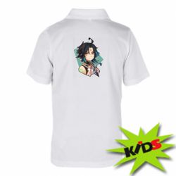 Детское поло Xiao portrait - PrintSalon