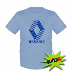 Детская футболка Renault 1972 Logo - PrintSalon
