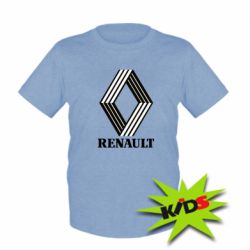 Детская футболка Renault Logo 1972 - PrintSalon