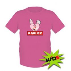 Детская футболка Roblox Bunny Girl Skin - PrintSalon