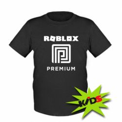 Детская футболка Roblox Premium