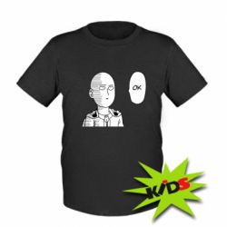 Детская футболка Saitama ok - PrintSalon