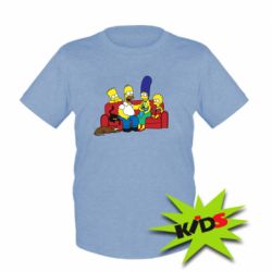 Детская футболка Simpsons At Home - PrintSalon