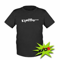 Детская футболка Sniper Logo