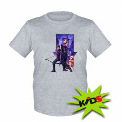 Детская футболка Соколиный глаз и Кейт Бишоп - PrintSalon