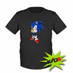 Детская футболка Sonic with smile - PrintSalon