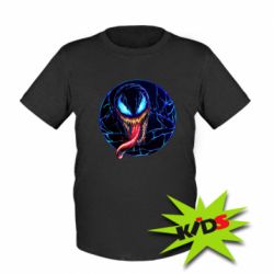 Дитяча футболка Venom black and blue style - PrintSalon