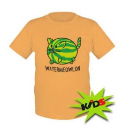 Детская футболка Watermeowloon - PrintSalon