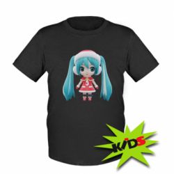 Детская футболка Winter Hatsune Miku