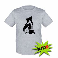 Детская футболка Wolf And Fox - PrintSalon