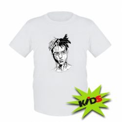 Детская футболка XXXTentacion Monochrome Art - PrintSalon