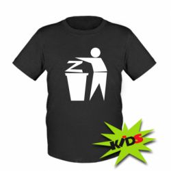 Детская футболка Z is a trash - PrintSalon