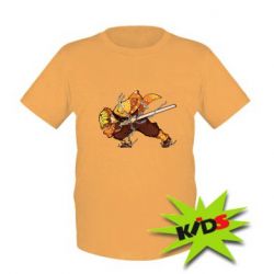 Детская футболка Zenitsu Demon Slayer - PrintSalon
