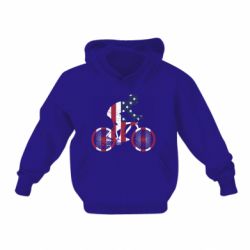 Детское худи American cyclist - PrintSalon