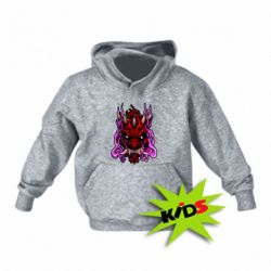 Детское худи Darth Maul Japanese mask - PrintSalon