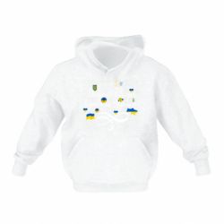 Детское худи ДОБРОГО ВЕЧОРА Херсон Це Україна! - PrintSalon