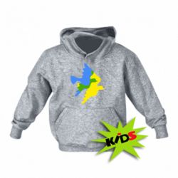 Дитяче худі Dove flag of Ukraine