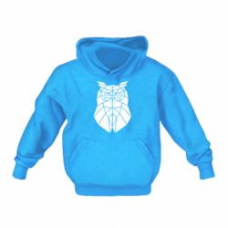 Дитяче худі Geometric Owl - PrintSalon