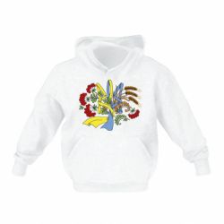 Дитяче худі Герб колоски і калина - PrintSalon