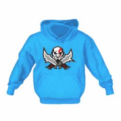 Детское худи God of war Kratos vector - PrintSalon