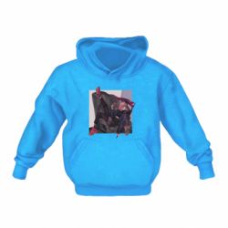 Детское худи Hey, Power - PrintSalon