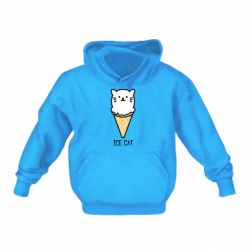 Детское худи Ice Cat - PrintSalon