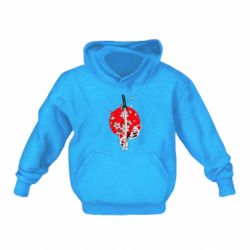 Детское худи katana in sakura