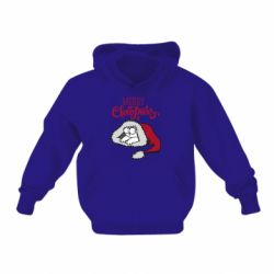 Детское худи Кот саймона рождество - PrintSalon