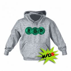 Детское худи Криптовалюта - PrintSalon