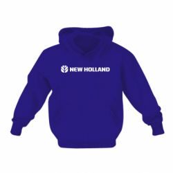 Дитяче худі New Holland логотип - PrintSalon