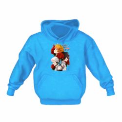 Детское худи Обещанный Неверленд арт - PrintSalon