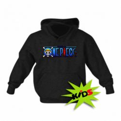 Детское худи One Piece Logo Skull - PrintSalon