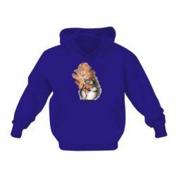 Детское худи Осенний ежик - PrintSalon