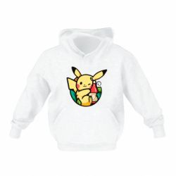 Детское худи Pikachu with ketchup - PrintSalon