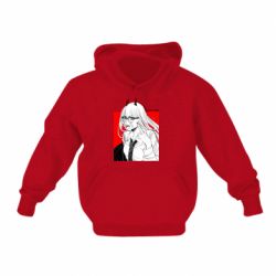 Детское худи Power red - PrintSalon