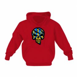 Дитяче худі Punisher Coat of arms of Ukraine - PrintSalon
