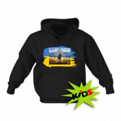 Детская худи Русский военный корабль! Украина - PrintSalon