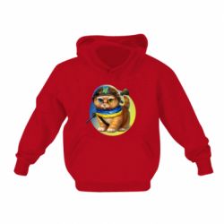 Детское худи Военный котик - PrintSalon